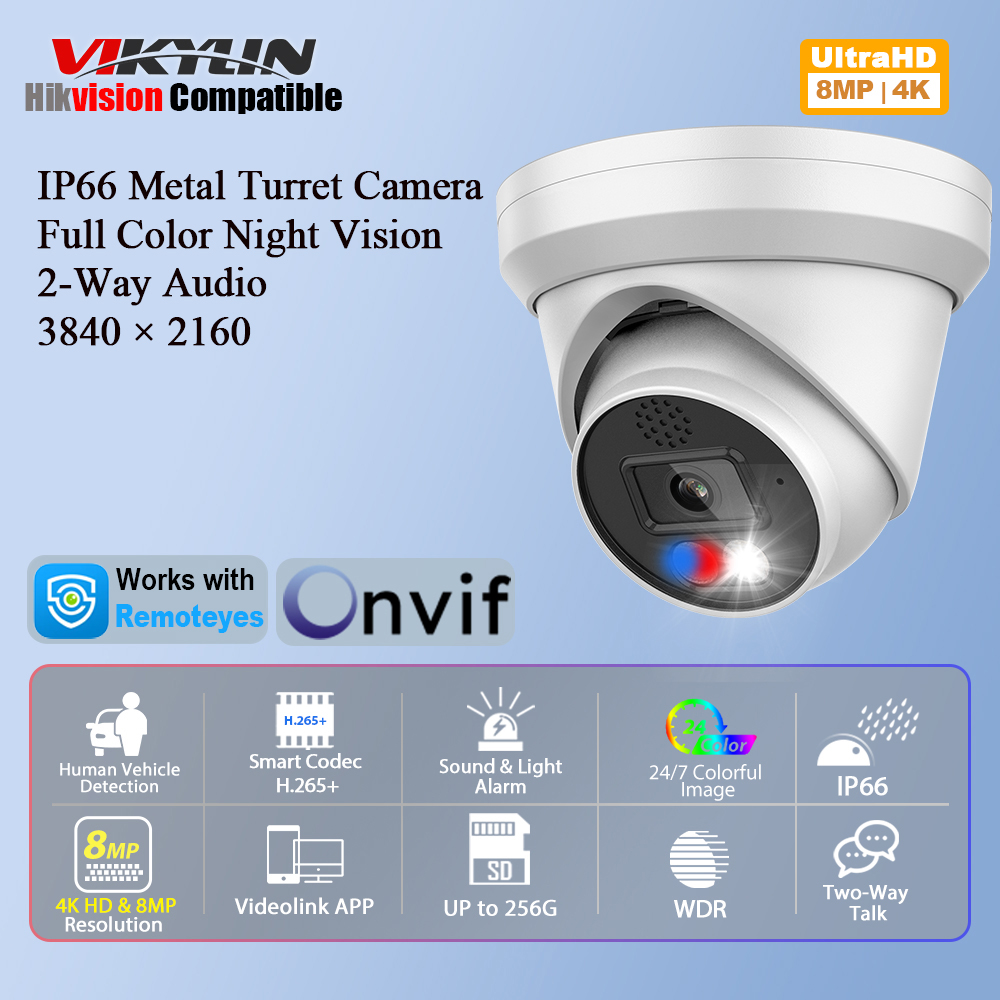 Lowe'S Home Improvement - Telecamera IP Vikylin 4K 8MP con