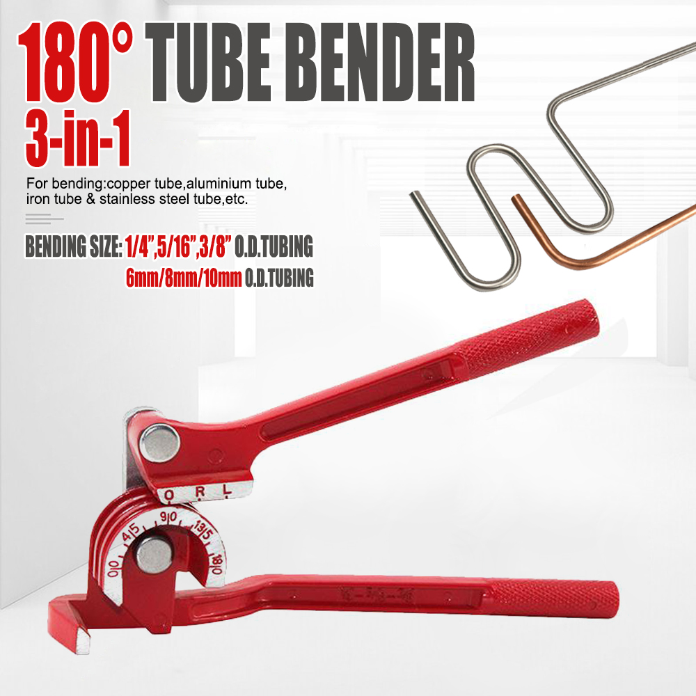 Home Improvement Youtube - Attrezzo Piegatubi 3-in-1, Macchina per Piegatura