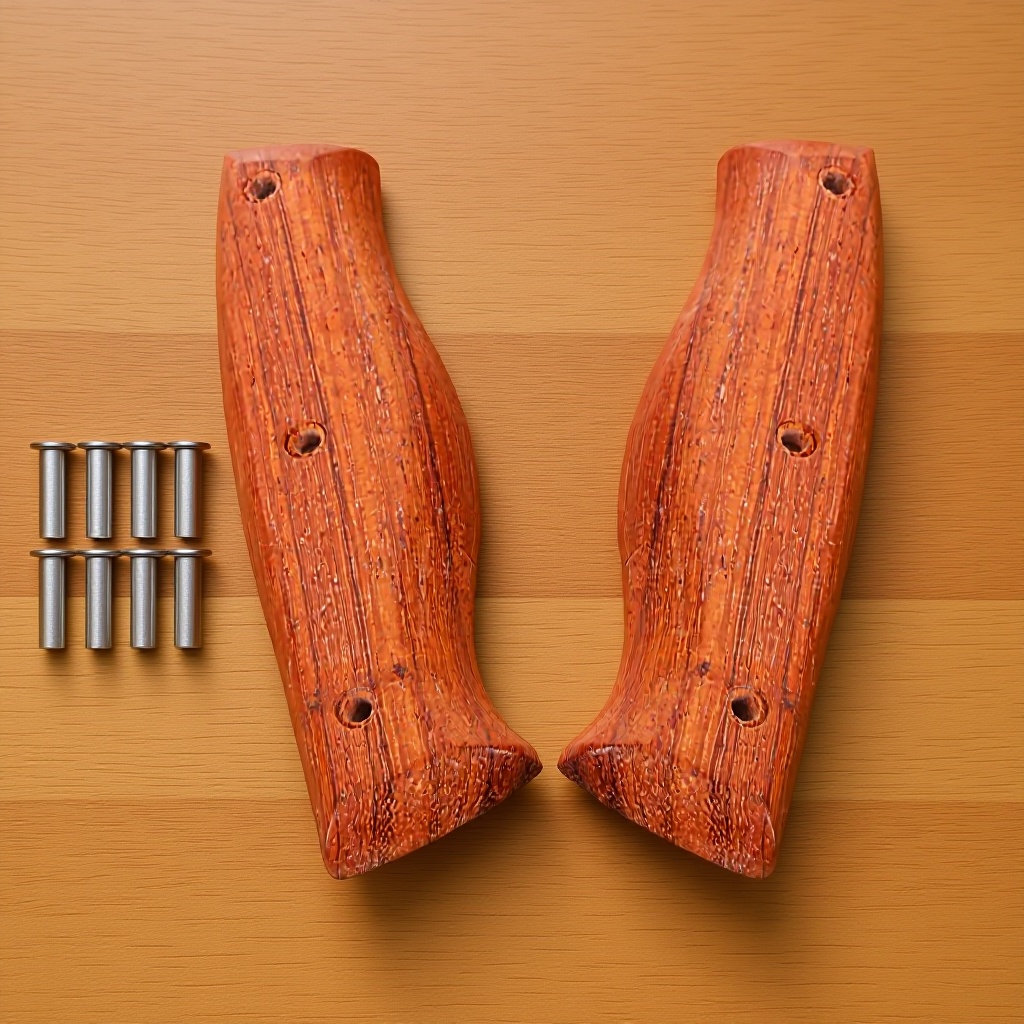 Home Improvement Diy - 2 Pezzi Manici in Legno per