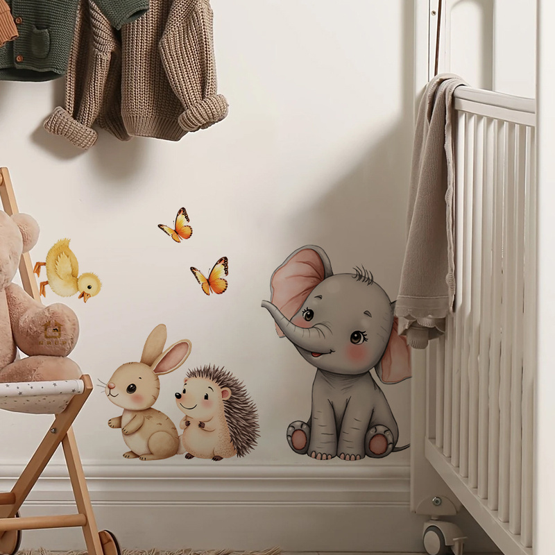 Adesivo da parete con animali  - Home Improvement Kids recensione e prezzo