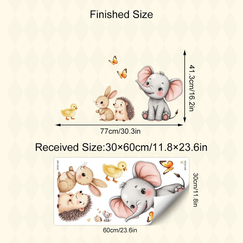 Adesivo da parete con animali  - Home Improvement Kids recensione e prezzo