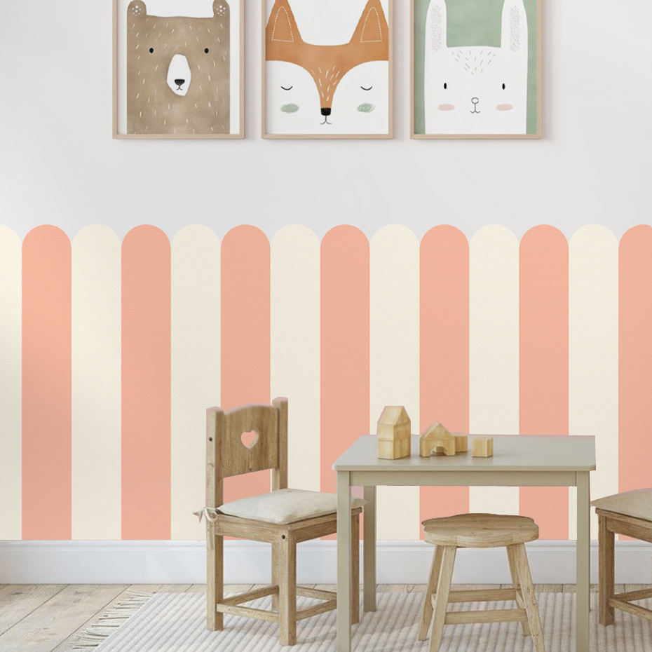 Carta da parati ad arco a stri - Home Improvement Kids recensione e prezzo